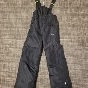 Boys waterproof snowpants with bib